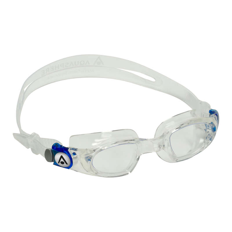 Aquasphere Mako 2.0 - Clear Lens - Transparent/Blue Swim Goggles