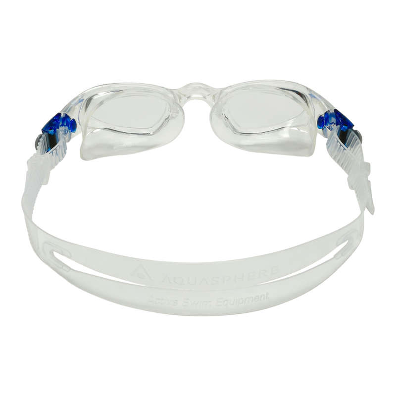 Aquasphere Mako 2.0 - Clear Lens - Transparent/Blue Swim Goggles