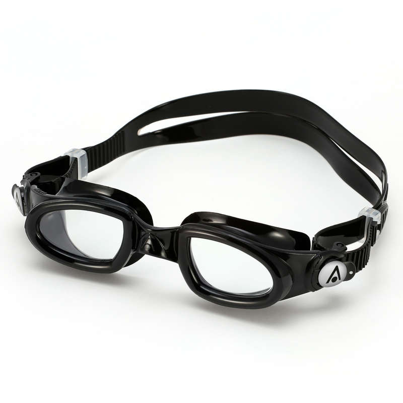 Aquasphere Mako 2.0 - Clear Lens - Black/Black Swim Goggles