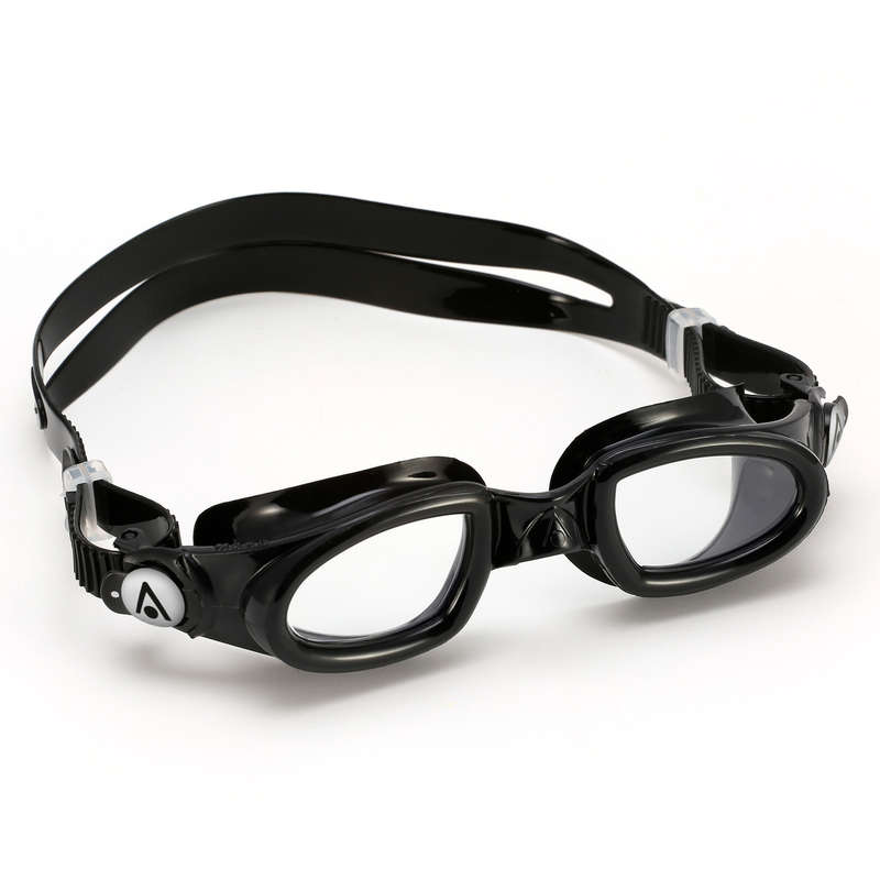 Aquasphere Mako 2.0 - Clear Lens - Black/Black Swim Goggles