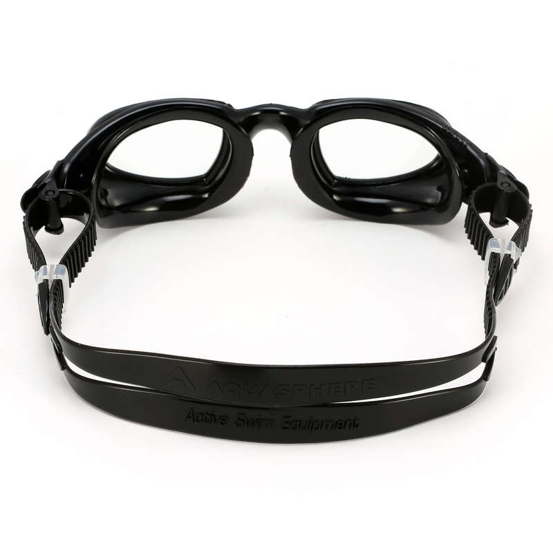 Aquasphere Mako 2.0 - Clear Lens - Black/Black Swim Goggles