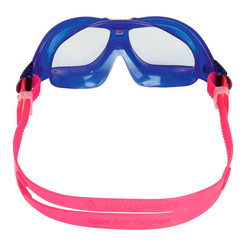 Aquasphere Seal Kid 2 - Clear Lens - Blue/Pink Swim Mask