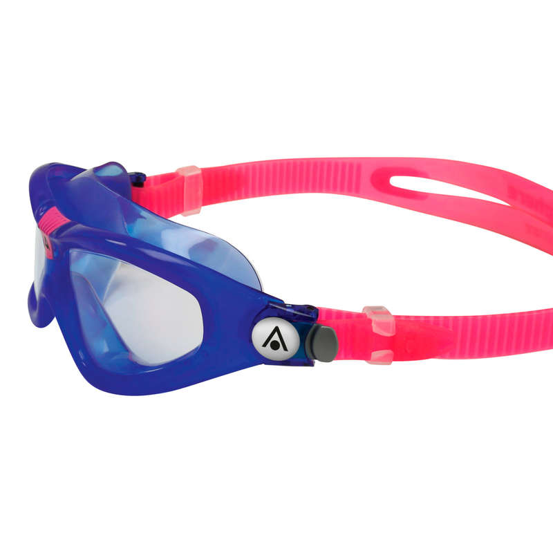 Aquasphere Seal Kid 2 - Clear Lens - Blue/Pink Swim Mask