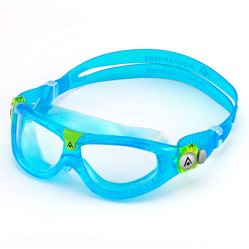 Aquasphere Seal Kid 2 - Clear Lens - Blue/Green Swim Mask