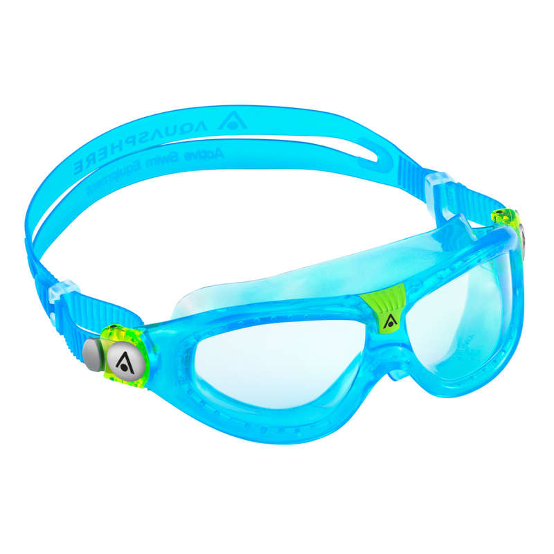 Aquasphere Seal Kid 2 - Clear Lens - Blue/Green Swim Mask