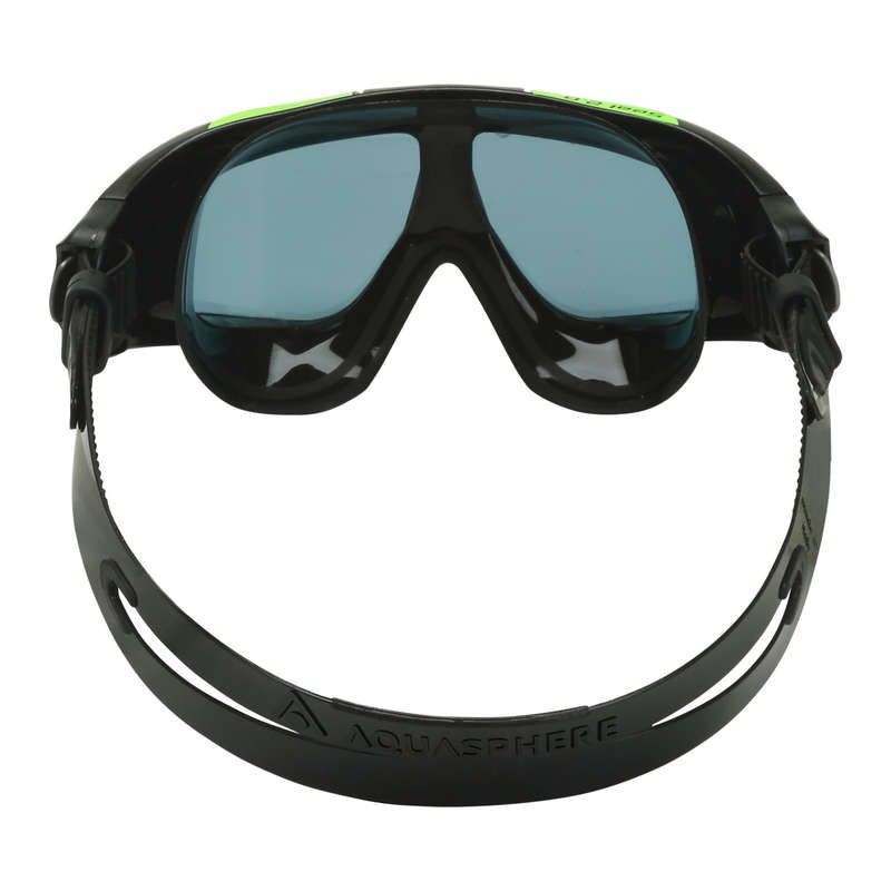 Aquasphere Seal 2.0 - Smoke Lens - Black/Green Swim Mask