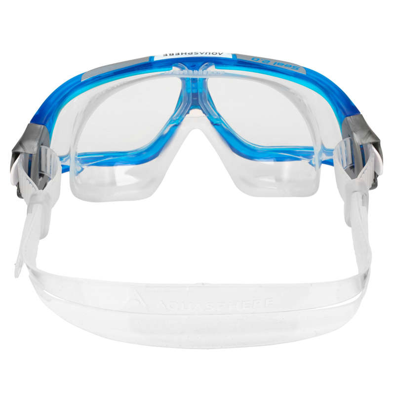 Aquasphere Seal 2.0 - Clear Lens - Blue/White Swim Mask