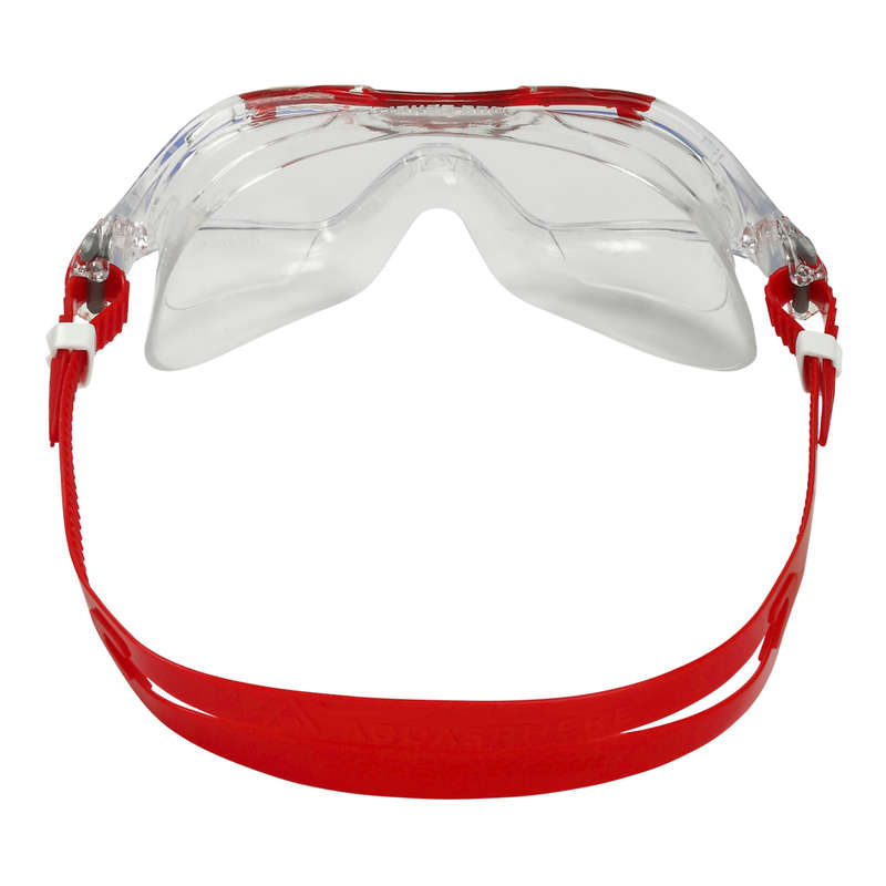 Aquasphere Vista XP - Clear Lens - Transparent/Red Swim Mask