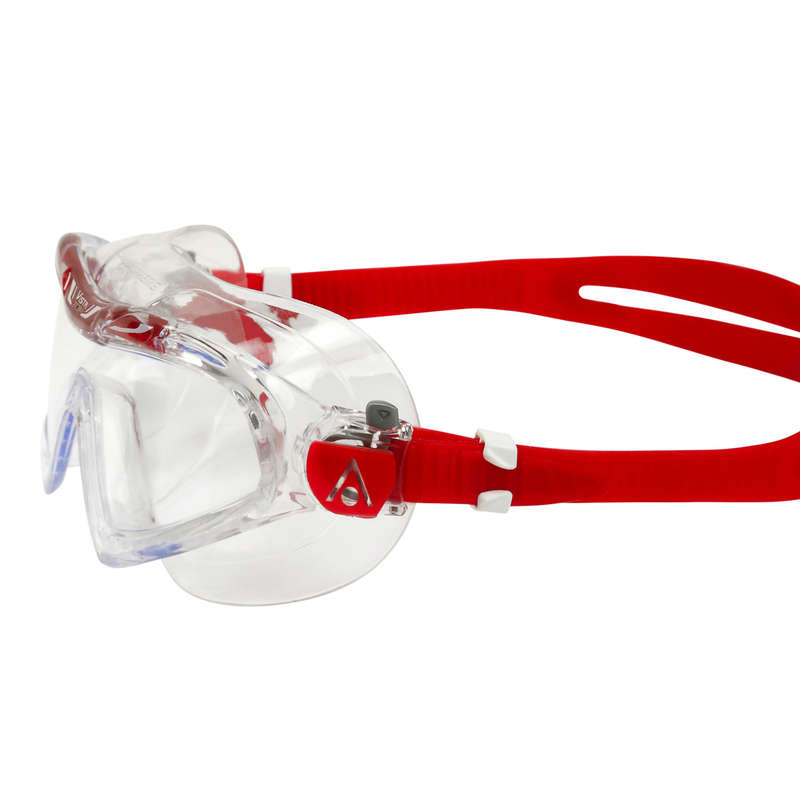 Aquasphere Vista XP - Clear Lens - Transparent/Red Swim Mask