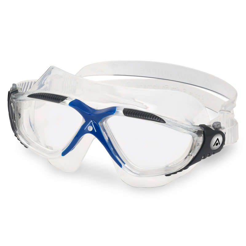 Aquasphere Vista - Clear Lens - Grey/Blue Swim Mask