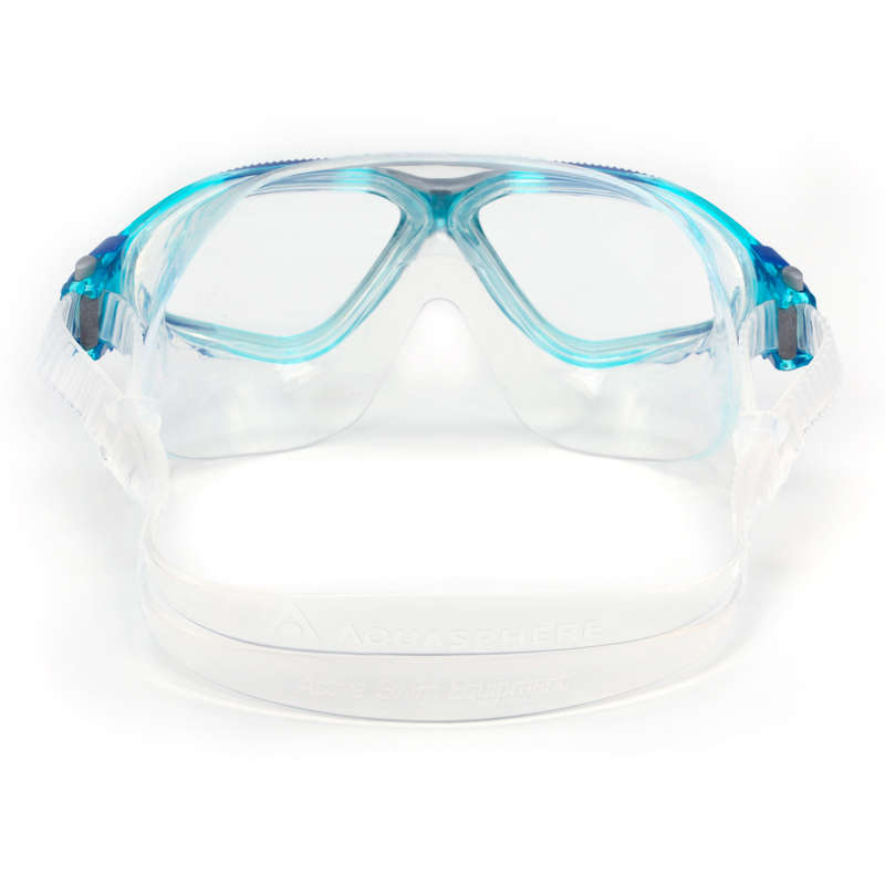 Aquasphere Vista - Clear Lens - Transparent/Blue Swim Mask