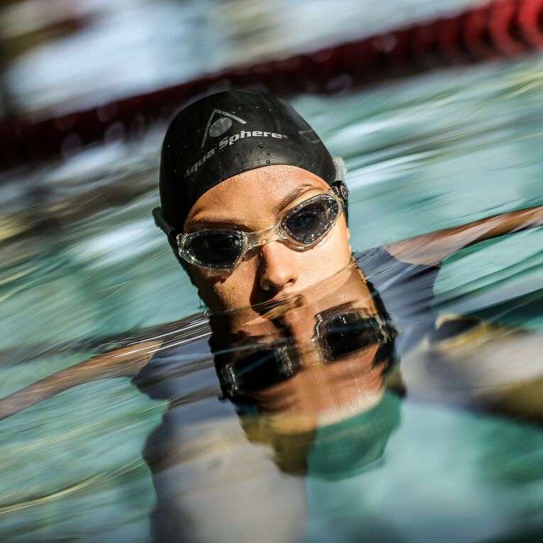 Aquasphere Kaiman - Smoke Lens - Transparent/Transparent Swim Goggles