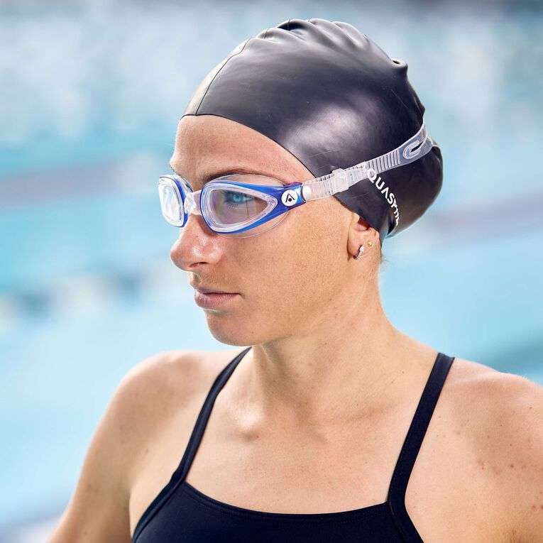 Aquasphere Eagle - Clear Lens - Dark-Blue/Transparent Swim Goggles