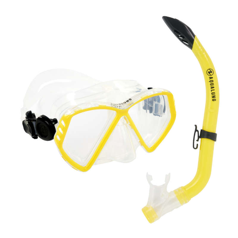 Aqualung Cub - Junior Snorkeling Combo - Yellow