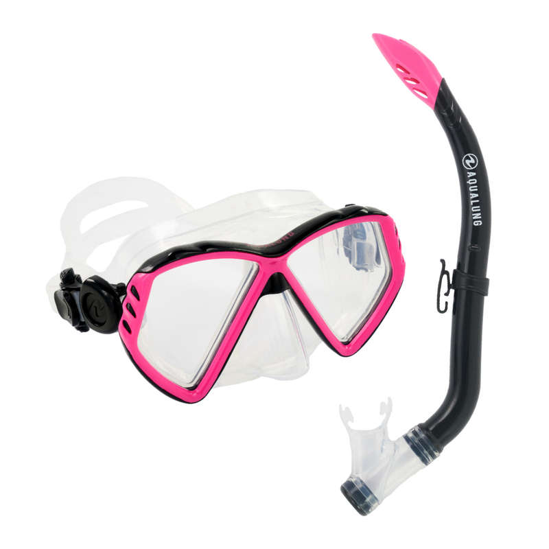 Aqualung Cub - Junior Snorkeling Combo - Pink
