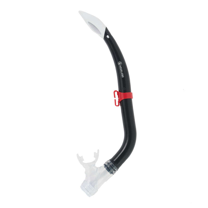 Aqualung Pike - Junior Snorkeling Snorkel - Black White Red