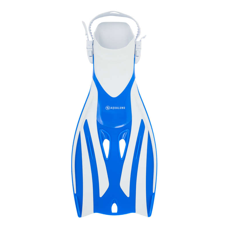 Aqualung Fizz - Adult Snorkeling Fins - Blue/White