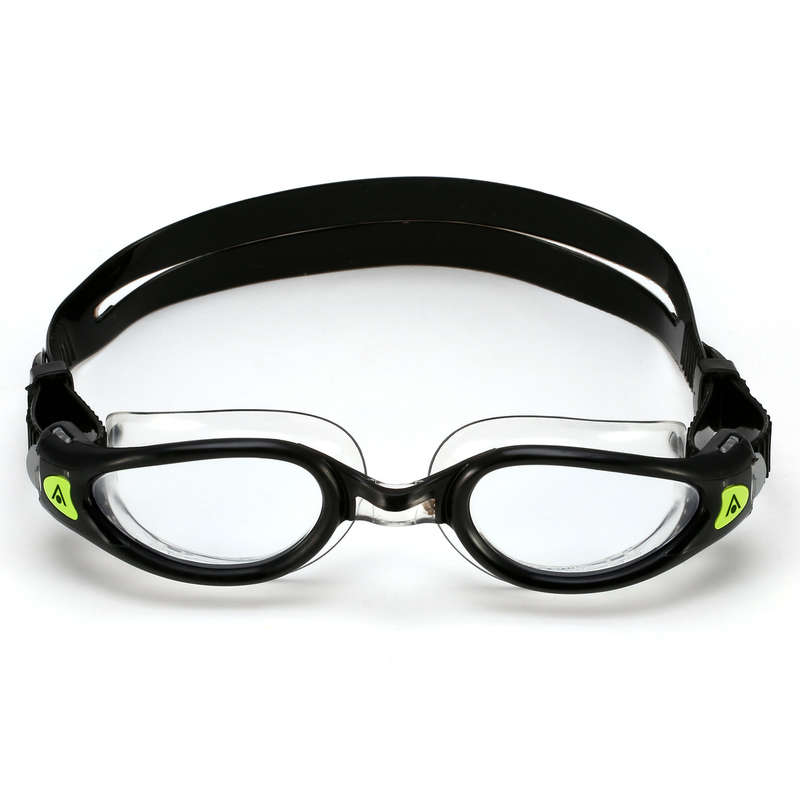 Aquasphere Kaiman Exo - Clear Lens - Black/Transparent Swim Goggles
