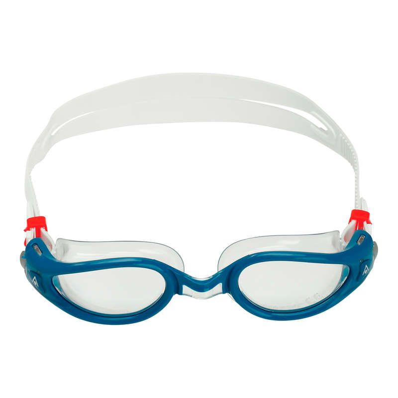 Aquasphere Kaiman Exo - Clear Lens - Petrol/Transparent Swim Goggles