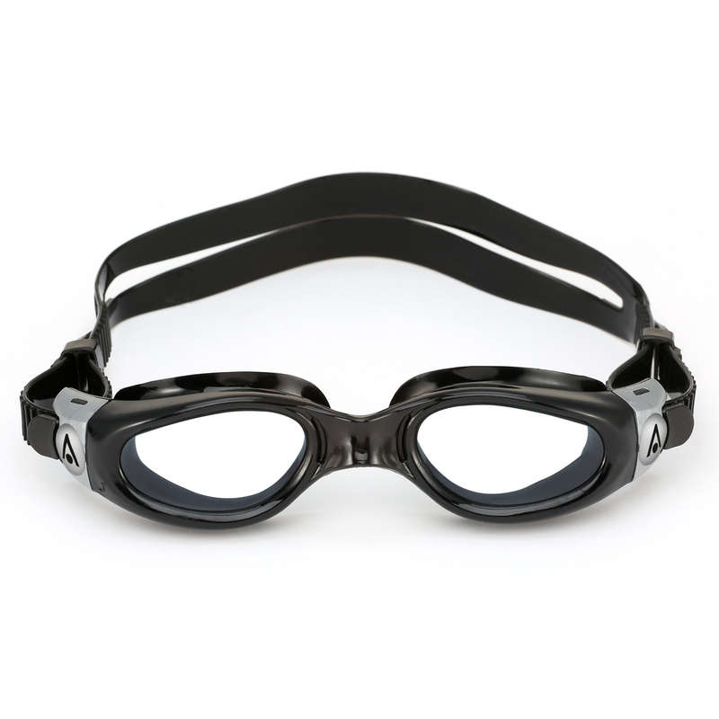 Aquasphere Kaiman Compact - Clear Lens - Black/Black Swim Goggles