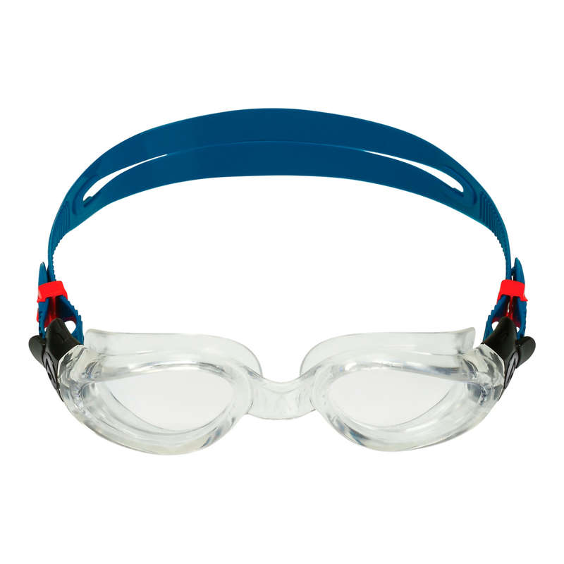 Aquasphere Kaiman - Clear Lens - Clear/Petrol Swim Goggles