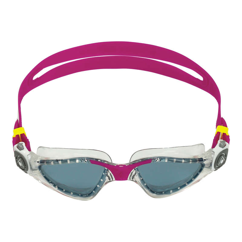 Aquasphere Kayenne Compact - Smoke Lens - Transparent/Raspberry Swim Goggles