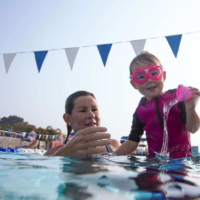 Aquasphere Seal Kid 2 - Clear Lens - Pink Swim Mask