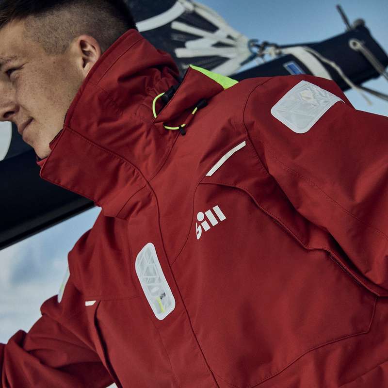 Gill Men's OS2 Offshore Jacket - Red