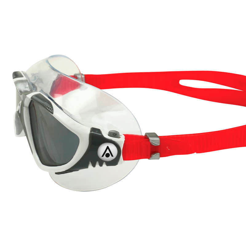 Aquasphere Vista - Smoke Lens - White/Red Swim Mask