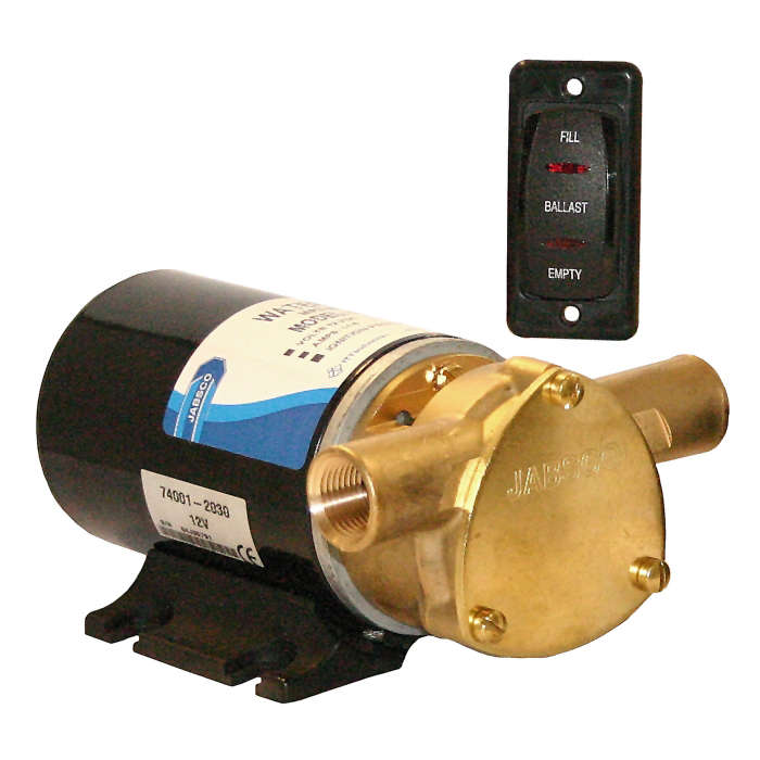 Jabsco Wakeboard and Ski Boat Ballast Pump 12V