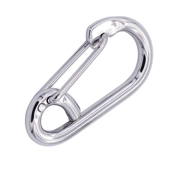 SF24301 Spring Snap Hook (circular hook with eye end)