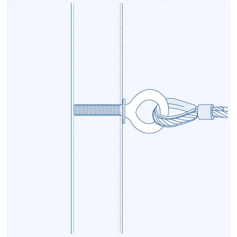 SF3191 Eye Bolt (with double washer and nut)