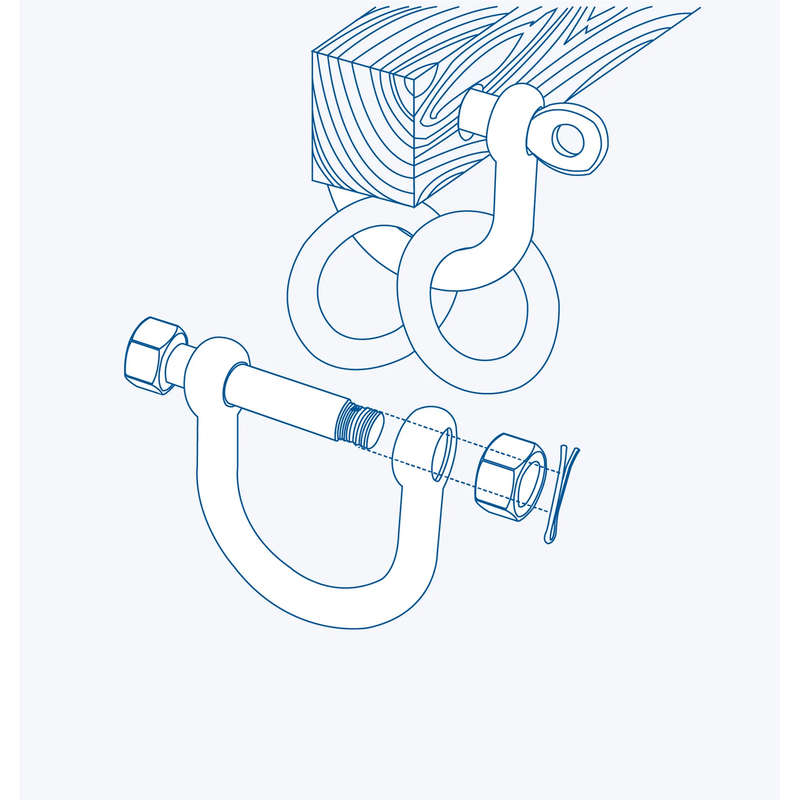 S360WO Wide D-Shackle 8mm