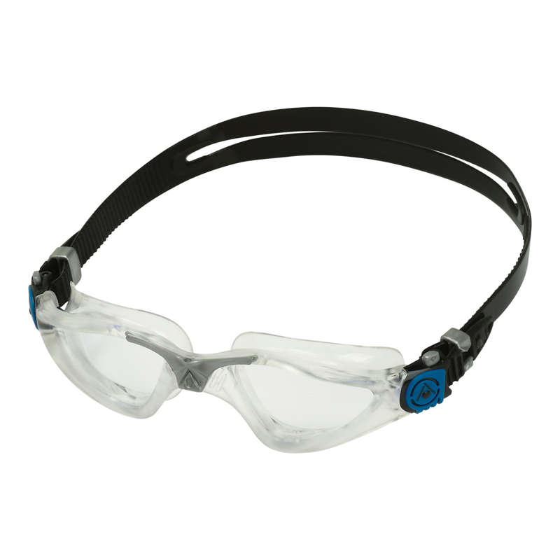 Aquasphere Kayenne - Clear Lens - Transparent/Silver/Petrol Swim Goggles
