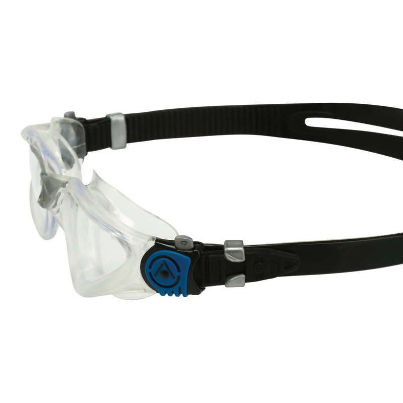 Aquasphere Kayenne - Clear Lens - Transparent/Silver/Petrol Swim Goggles