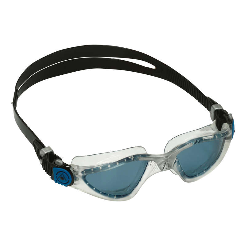 Aquasphere Kayenne - Smoke Lens - Transparent/Silver/Petrol Swim Goggles
