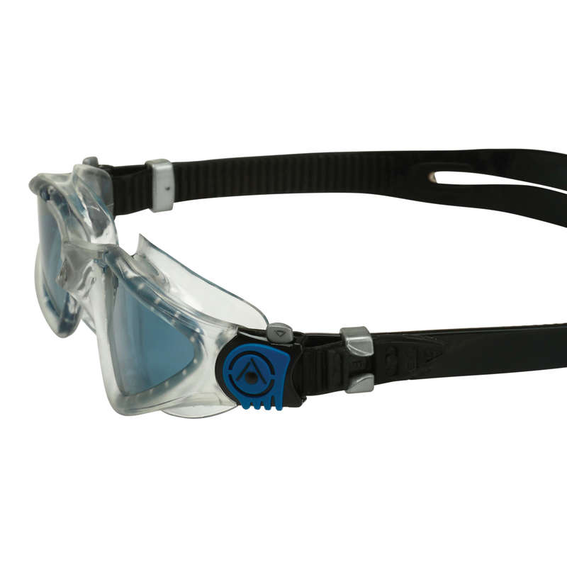 Aquasphere Kayenne - Smoke Lens - Transparent/Silver/Petrol Swim Goggles