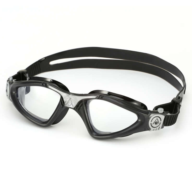 Aquasphere Kayenne - Clear Lens - Black/Silver Swim Goggles