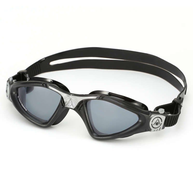 Aquasphere Kayenne - Smoke Lens - Black/Silver Swim Goggles