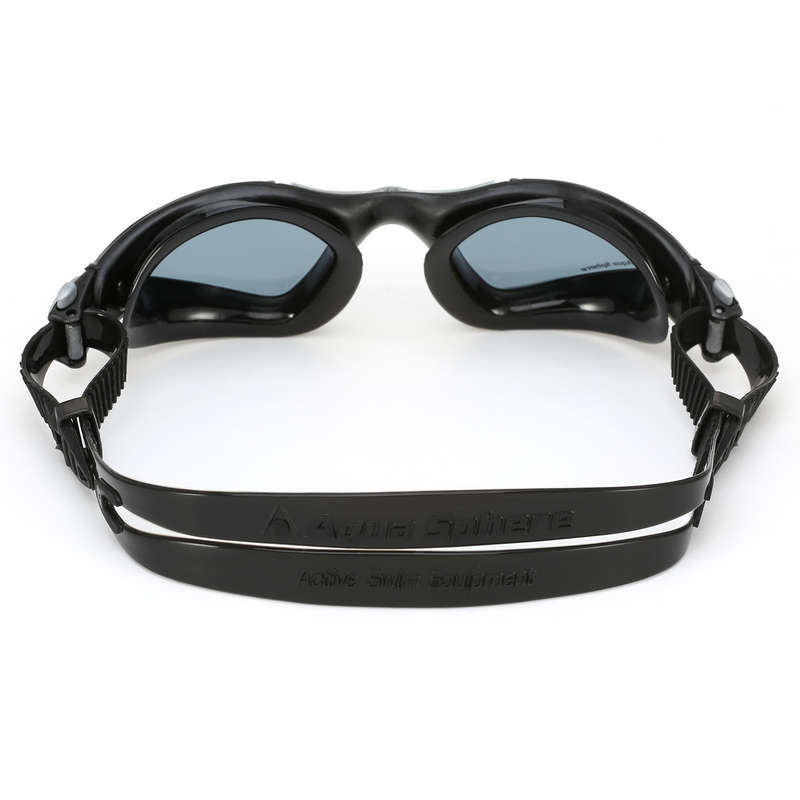 Aquasphere Kayenne - Smoke Lens - Black/Silver Swim Goggles