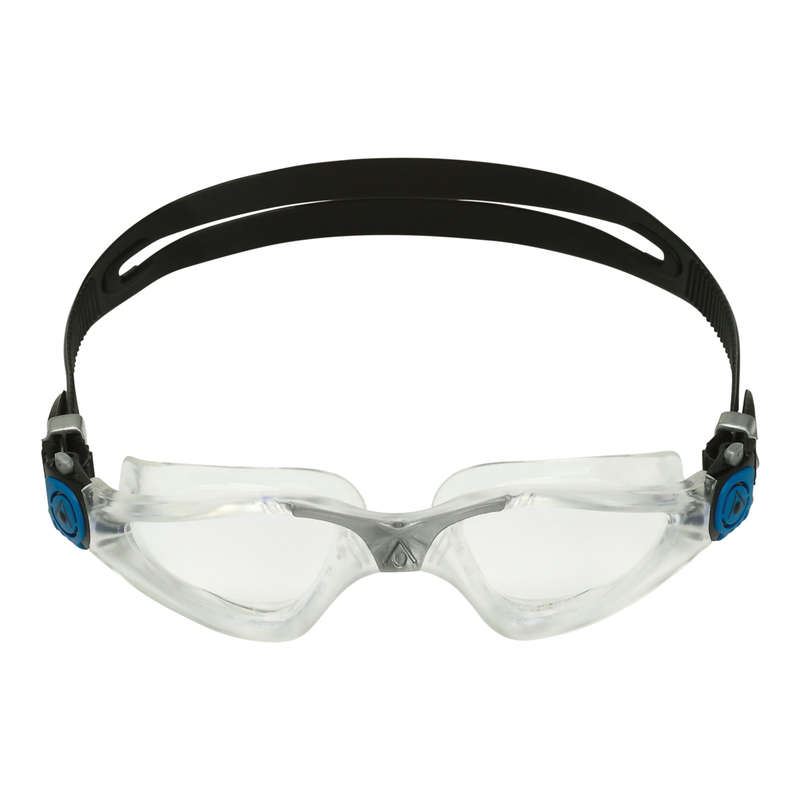Aquasphere Kayenne - Clear Lens - Transparent/Silver/Petrol Swim Goggles