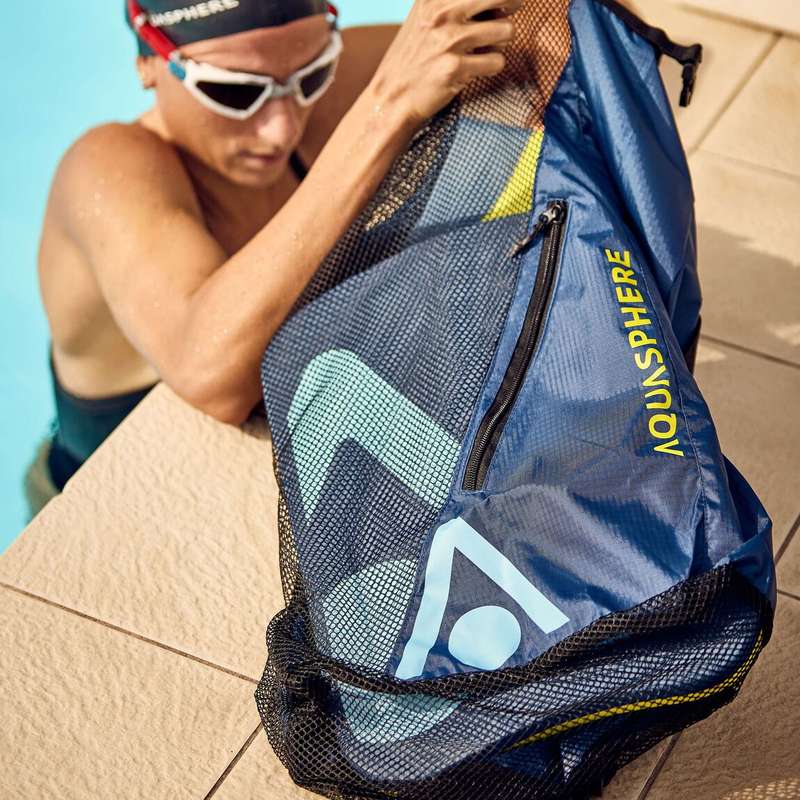 Aquasphere Swim Gear Mesh Backpack 30L