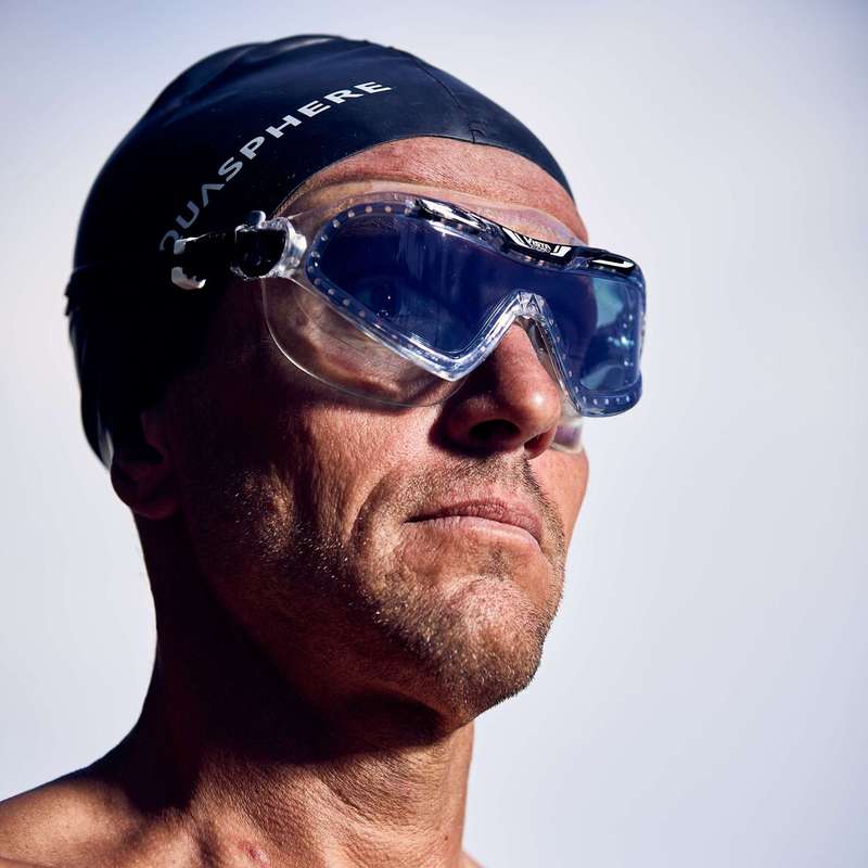Aquasphere Vista XP - Smoke Lens - Transparent/Black Swim Mask
