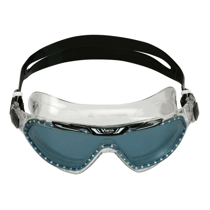 Aquasphere Vista XP - Smoke Lens - Transparent/Black Swim Mask