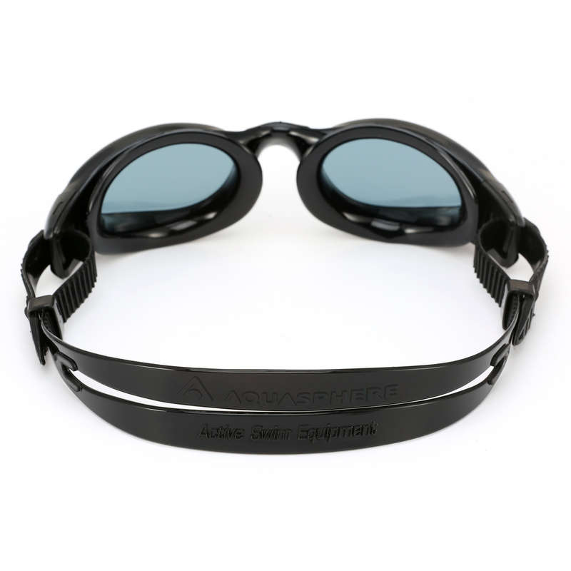 Aquasphere Kaiman - Smoke Lens - Black/Black Swim Goggles