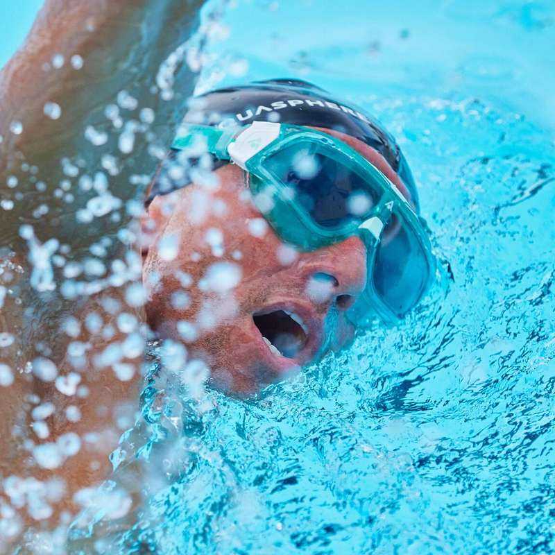 Aquasphere Seal 2.0 - Smoke Lens - Tinted Green Swim Mask