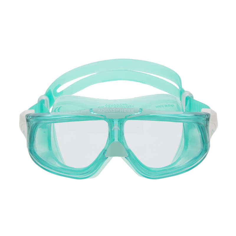 Aquasphere Seal 2.0 - Clear Lens - Tinted Green Swim Mask