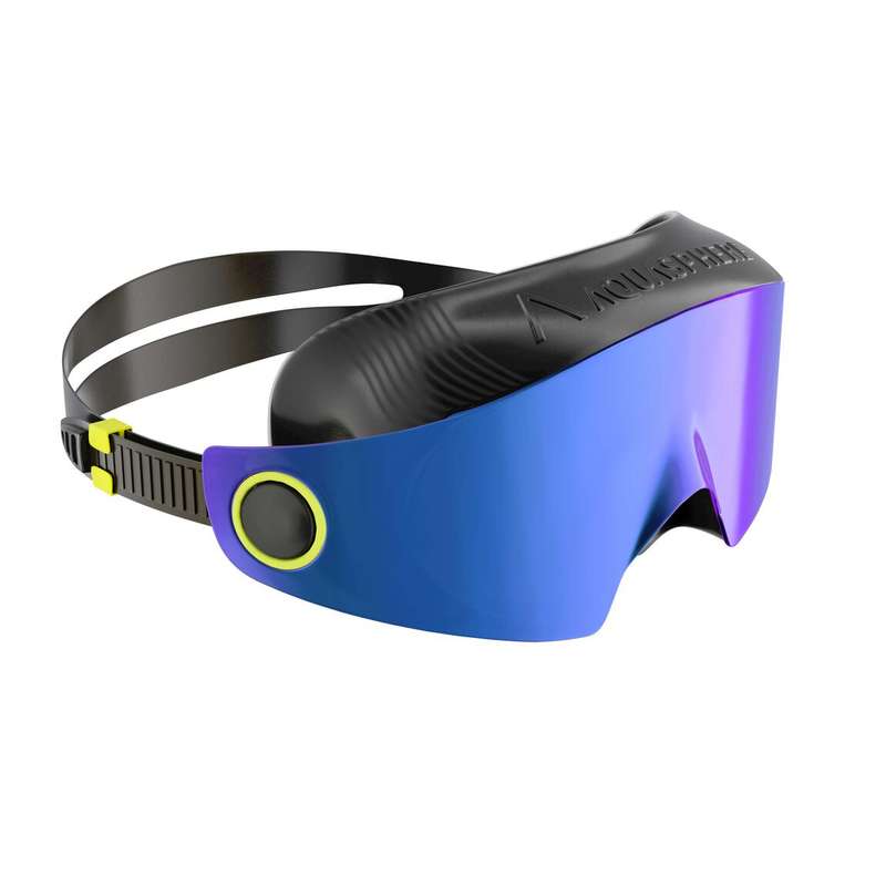 Aquasphere DEFY. Ultra - Blue Titanium Mirrored Lens - Swim Mask