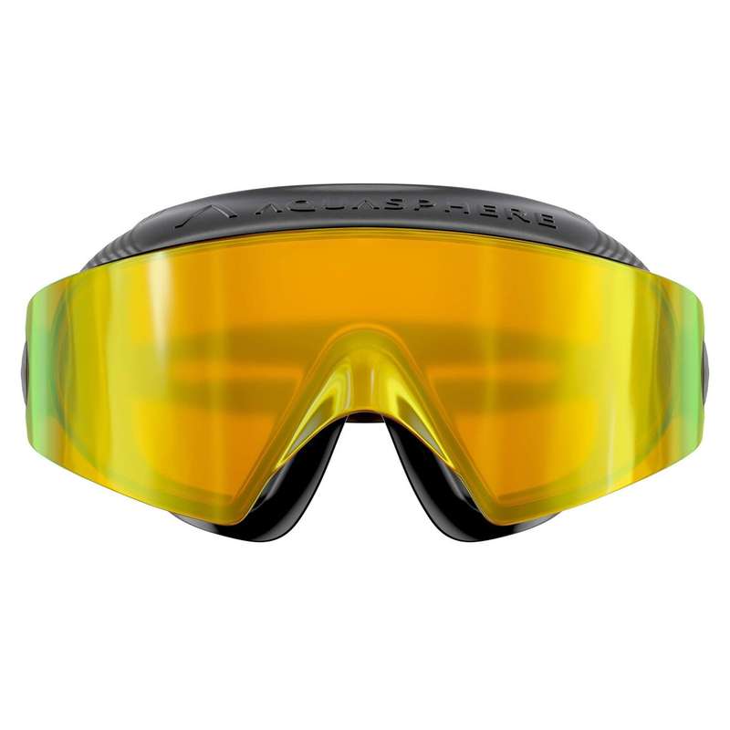 Aquasphere DEFY. Ultra - Yellow Titanium Mirrored Lens - Swim Mask