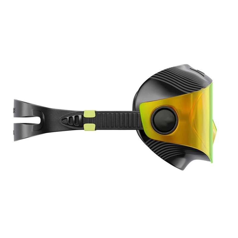 Aquasphere DEFY. Ultra - Yellow Titanium Mirrored Lens - Swim Mask